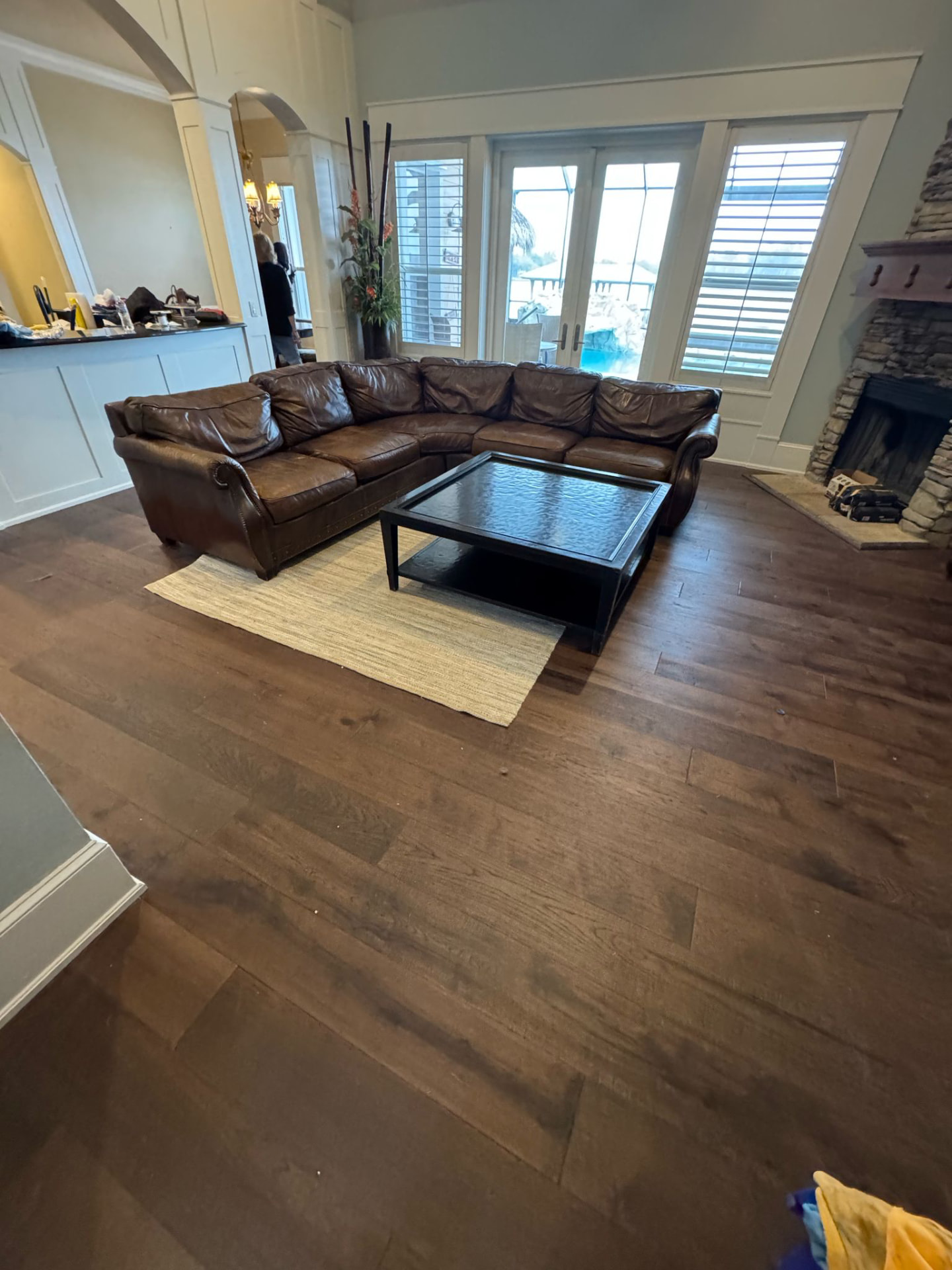 Flooring Installations after — Hardwood floor installation