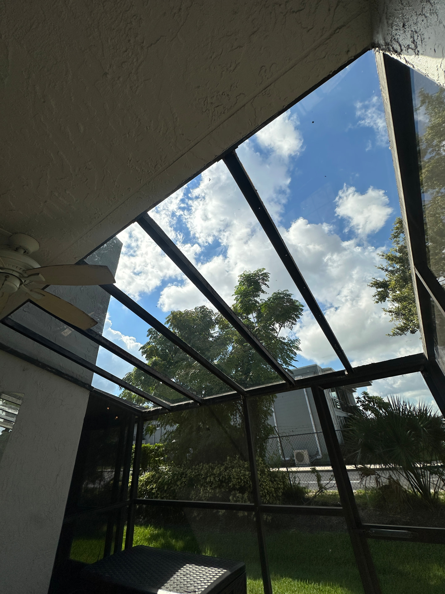General Repairs & Handyman Services after — Patio enclosure panel repair